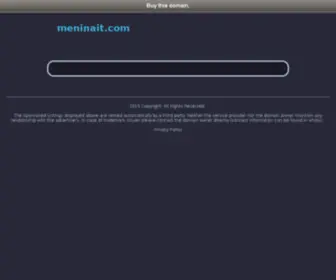 Meninait.com(This domain may be for sale) Screenshot