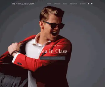 Meninclass.com(STAY CLASSY) Screenshot