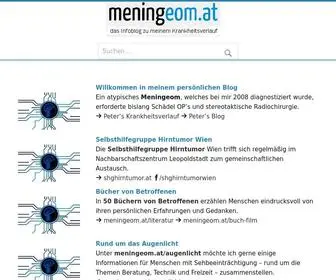 Meningeom.at(Das persönliche Infoblog) Screenshot