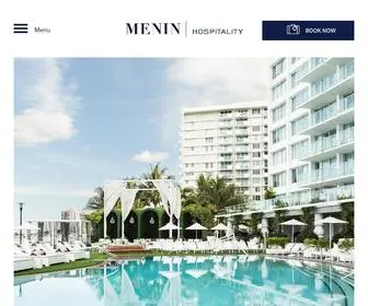 Meninhospitality.com(Menin Hospitality) Screenshot