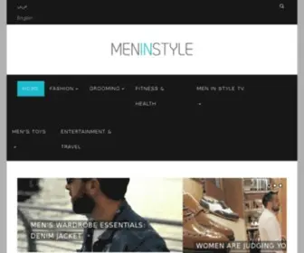 Meninstyle.me(Dubai Men Fashion Blog Website) Screenshot