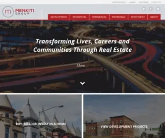 Menkitigroup.com(Full Service Real Estate Firm) Screenshot