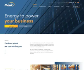 Menloelectric.com(Menlo Electric) Screenshot