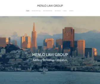 Menlolawgroup.com(MENLO LAW GROUP) Screenshot