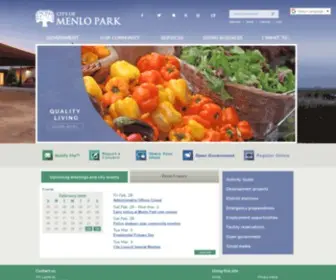 Menlopark.org(City of Menlo Park) Screenshot