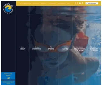 Menloswim.com(Our mission) Screenshot