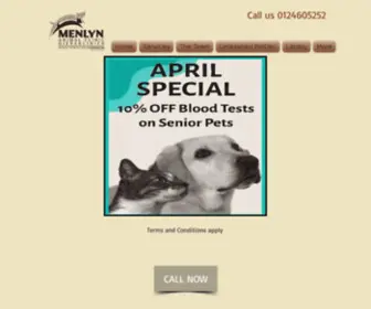 Menlynanimalclinic.co.za(Menlyn Animal Clinic) Screenshot