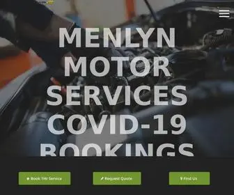 Menlynmotorservices.co.za(Menlyn Motor Services) Screenshot
