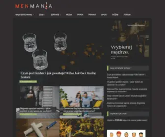 Menmania.pl(Blog motoryzacyjny) Screenshot