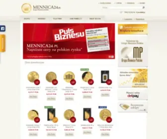 Mennica24.pl(Mennica 24) Screenshot