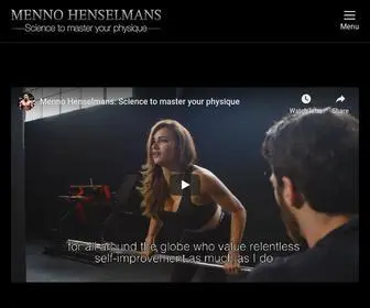 Mennohenselmans.com(Science to Master your Physique) Screenshot