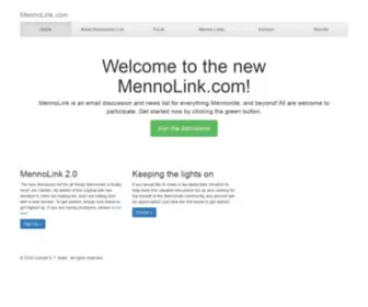 Mennolink.com(The new) Screenshot
