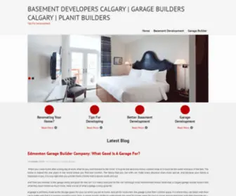 Mennonites.ca(Basement Developers Calgary) Screenshot