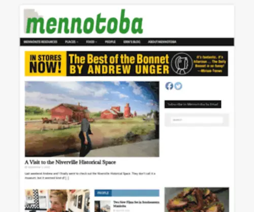 Mennotoba.com(Mennonites) Screenshot