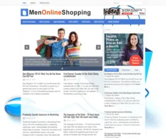 Menonlineshopping.com(Men Online Shopping) Screenshot