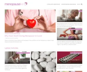 Menopauseliving.today(Living Beyond Menopause) Screenshot