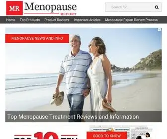 Menopausereport.org(Menopause Report) Screenshot