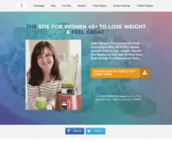 Menopausewhisperer.com(Menopause Whisperer) Screenshot