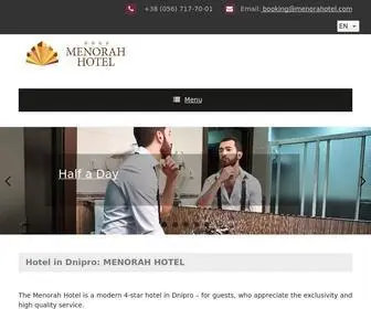 Menorahotel.com(Menorah Hotel) Screenshot