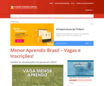 Menoraprendizbrasil.com.br(Menoraprendizbrasil) Screenshot