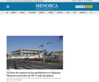 Menorca.info(Es diari) Screenshot