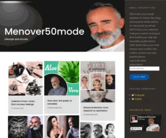 Menover50Mode.com(A 50 years old man) Screenshot