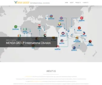 Mensa-International.com(MENSA GROUP) Screenshot