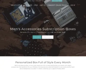 Mensaccessoriesbox.com(Men's Accessories Box) Screenshot