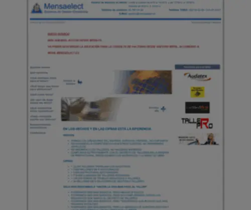Mensaelect.es(Mensaelect) Screenshot