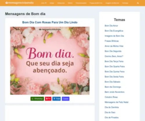 Mensagensepoemas.com.br(Mensagens e Poemas) Screenshot