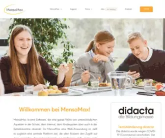 Mensamax.de(Software für Kindergarten) Screenshot