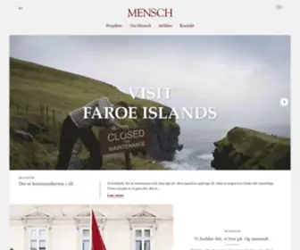 Mensch.dk(Mensch arbejder med kommunikation) Screenshot