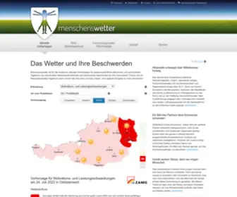 Menschenswetter.at(Aktuelle Vorhersagen) Screenshot