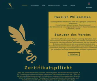 Menschvsperson.ch(Startseite) Screenshot