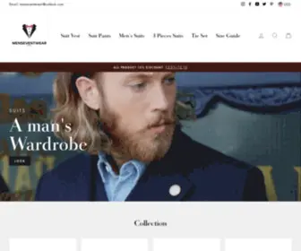 Menseventwear.com(Mens event wear) Screenshot