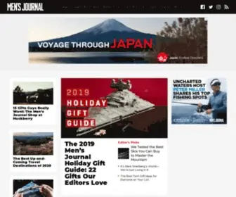 Mensfitness.com(Men&#039;s Journal) Screenshot
