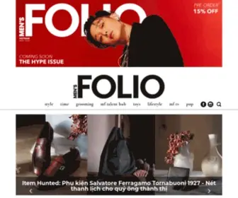 Mensfolio.vn(Men's Folio Vietnam) Screenshot