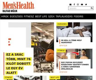 Menshealth.hu(MEN'S HEALTH) Screenshot