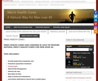 Menshealthcures.com(Mens Health Cures) Screenshot