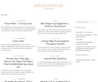 Menshopuk.co.uk(Informative World) Screenshot