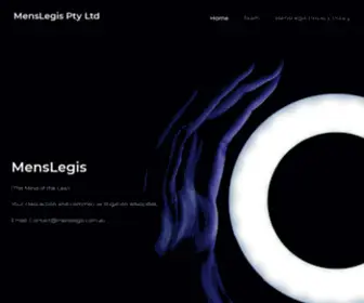 Menslegis.com.au(MensLegis) Screenshot