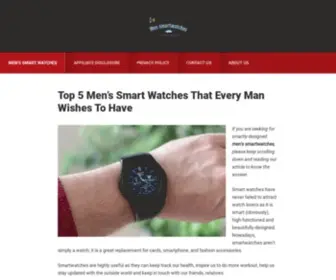 Mensmartwatches.com(Mensmartwatches) Screenshot