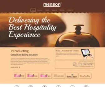 Menson.in(Hotel Management) Screenshot