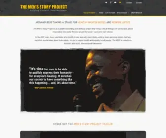 Mensstoryproject.org(The Men's Story Project) Screenshot