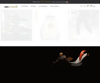 Mensupreme.com(Create an Ecommerce Website and Sell Online) Screenshot