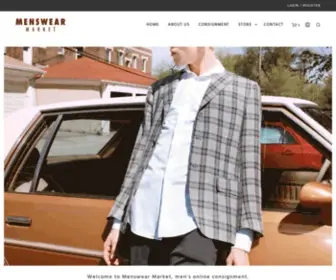 Menswear-Market.com(Menswear Market) Screenshot