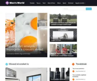 Mensworld.hu(Men's World) Screenshot