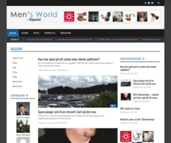 Mensworld.se(Mens World blogg) Screenshot
