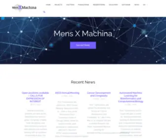 MensXmachina.org(Mens X machina) Screenshot