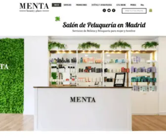 Mentabeauty.es(MENTA Beauty Place) Screenshot